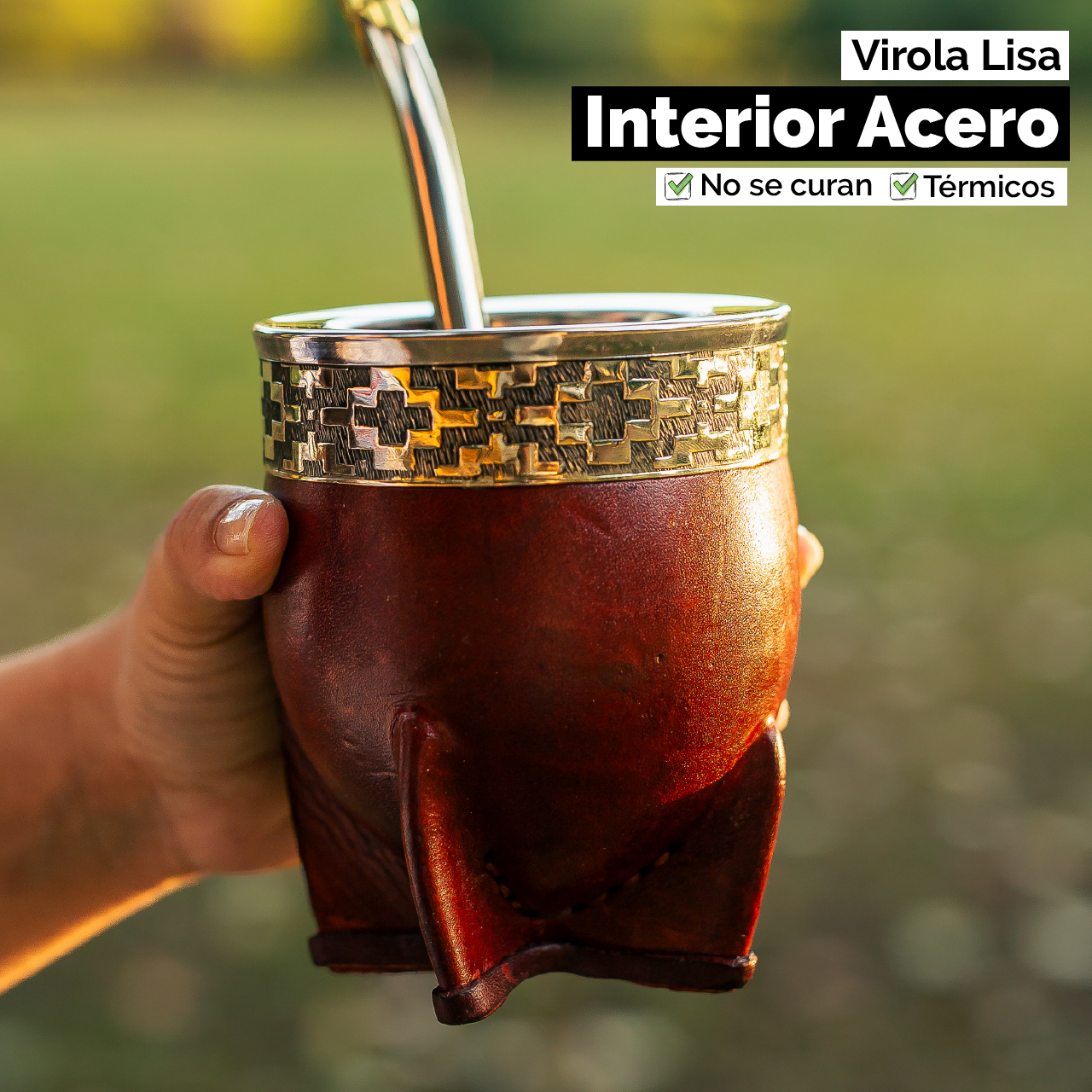 Mate Imperial (Acero Térmico) - Virola Acero
