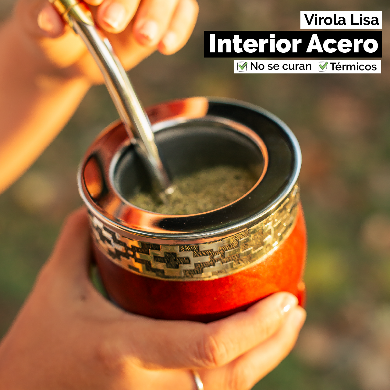 Mate Imperial (Acero Térmico) - Virola Acero