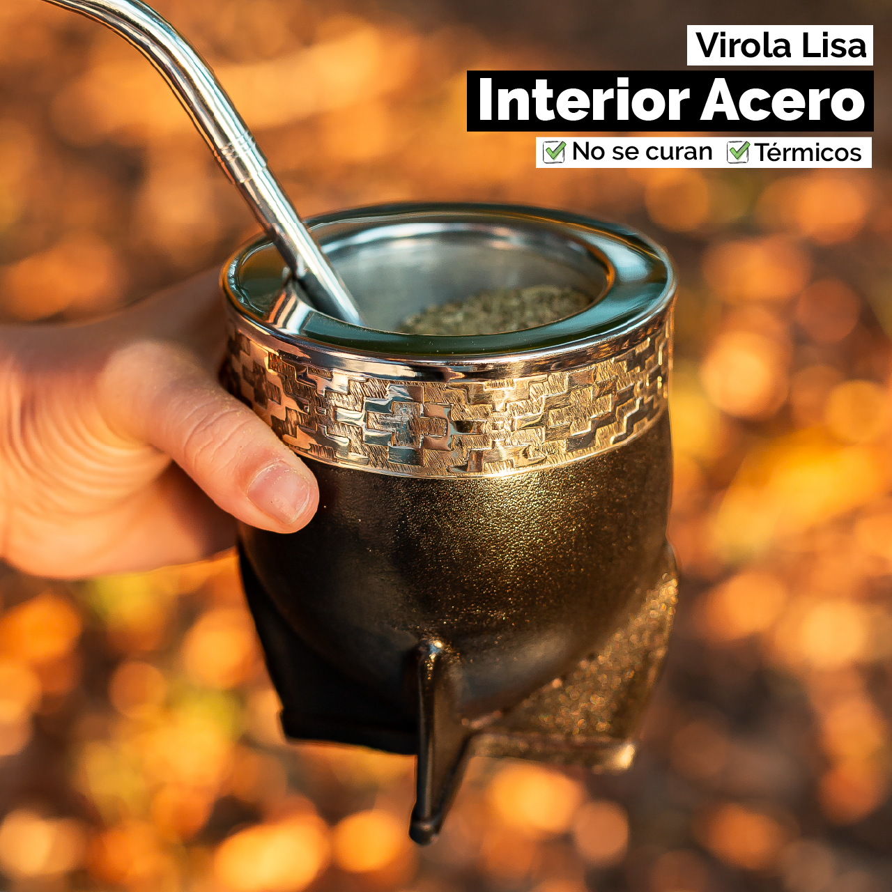 Mate Imperial (Acero Térmico) - Virola Acero