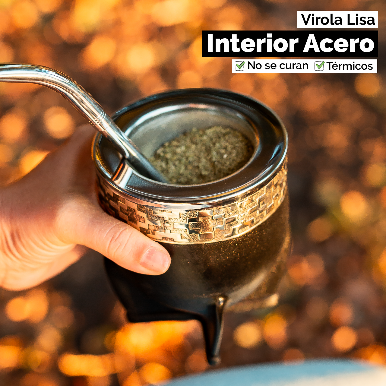 Mate Imperial (Acero Térmico) - Virola Acero