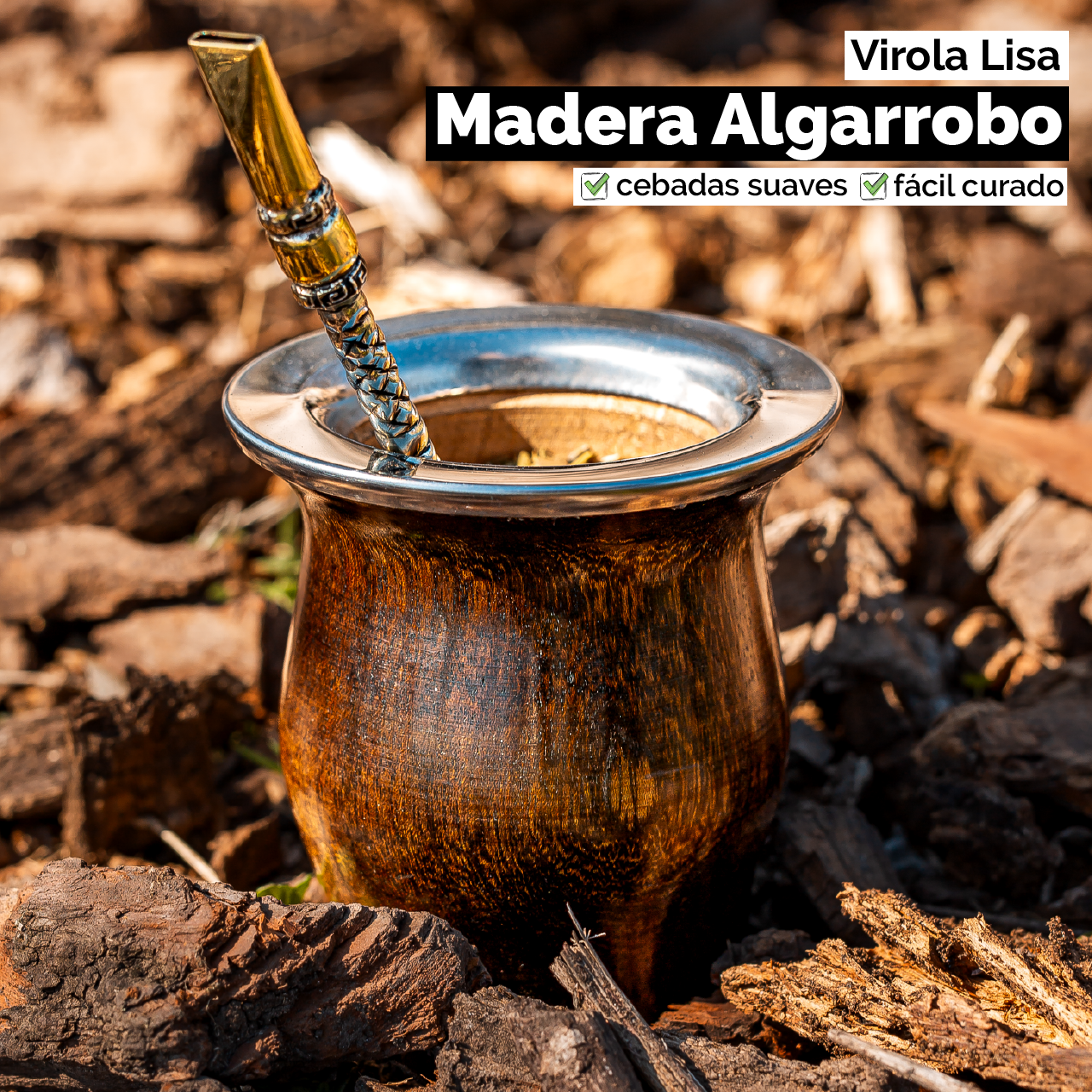 Gift Box - Trucker Style (Wood) Mate Cup