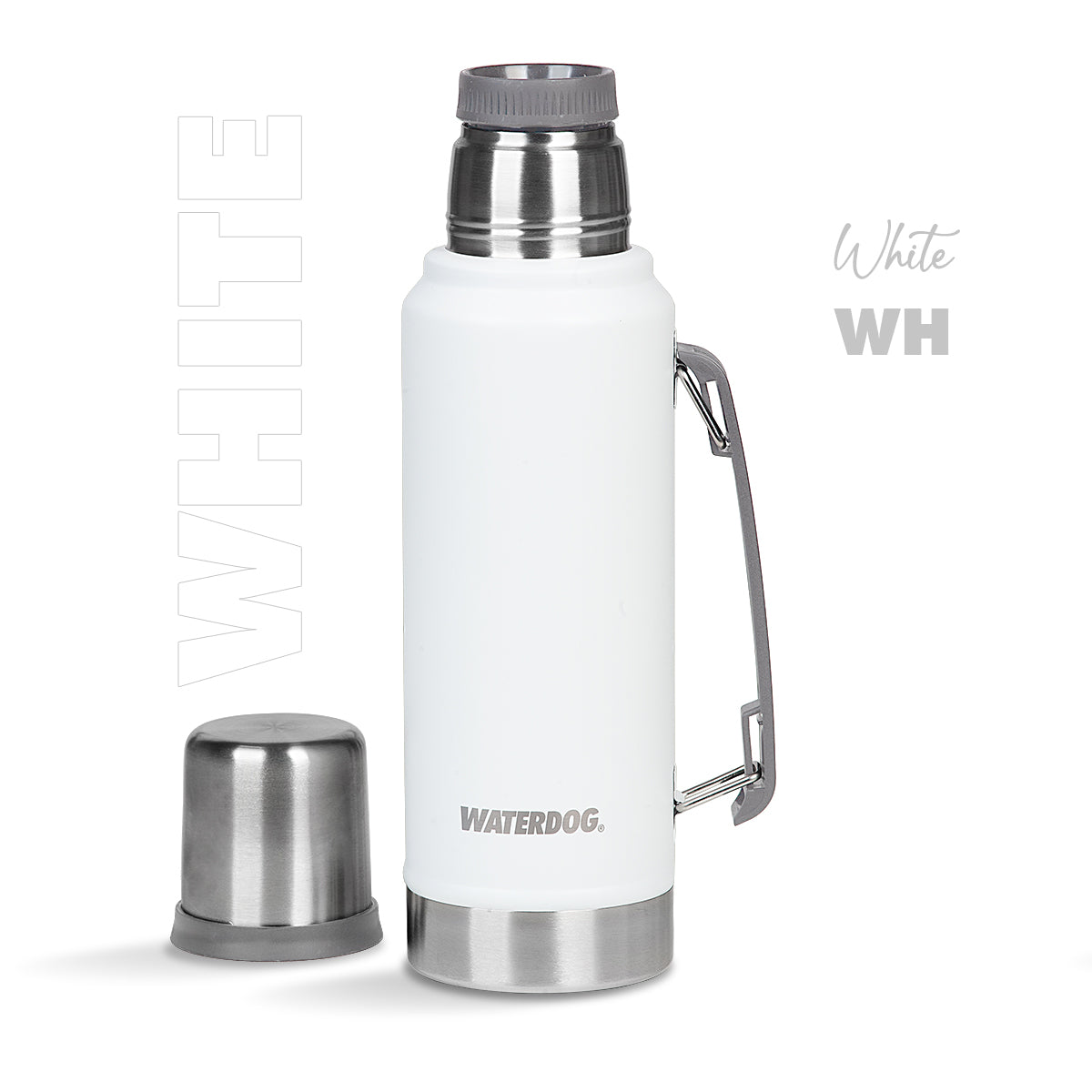 1 LT Stainless Steel Vacuum Thermos - Waterdog OMBU
