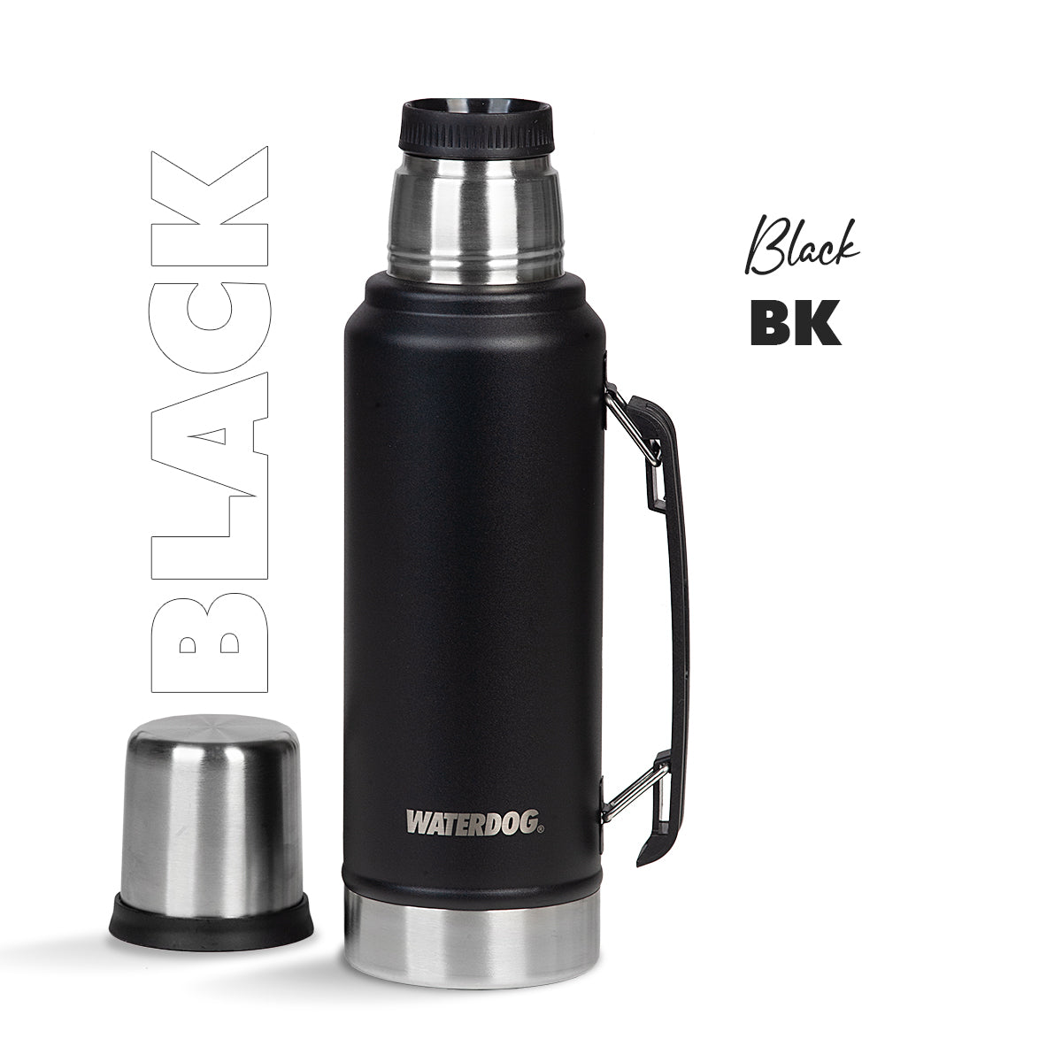 1 LT Stainless Steel Vacuum Thermos - Waterdog OMBU