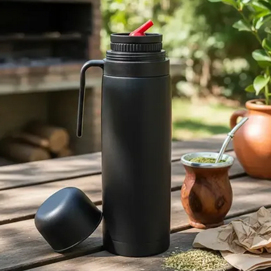 Termo Media Manija 1 LT - Negro