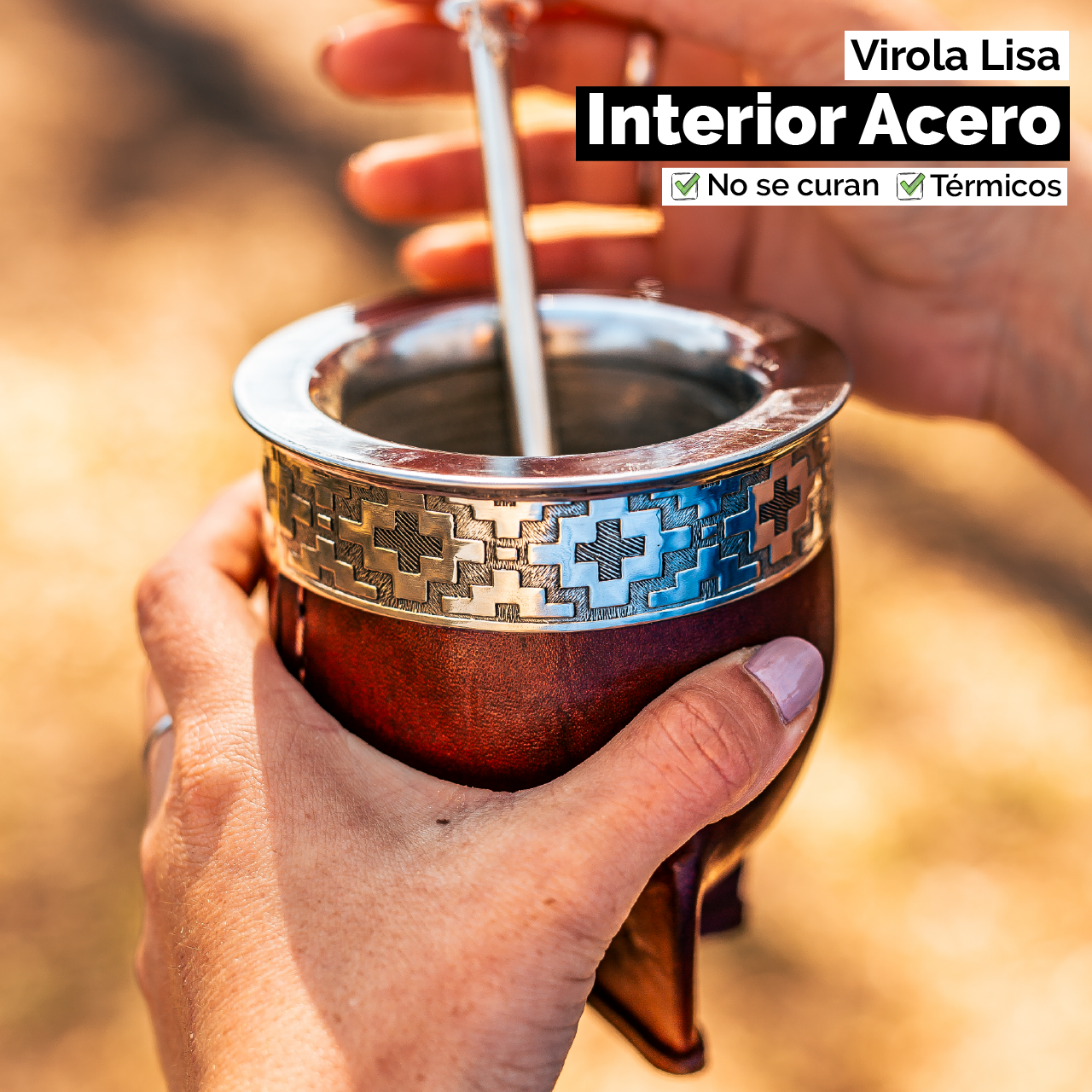 Mate Imperial (Acero Térmico) - Virola Acero